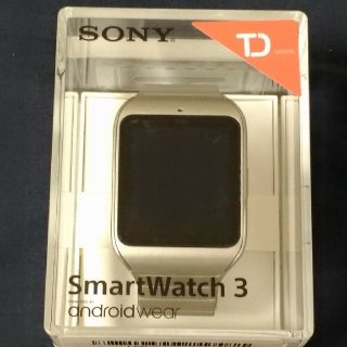 SONY - Sony SmartWatch 3 SWR50 メタルシルバー＆ホルダーセットの