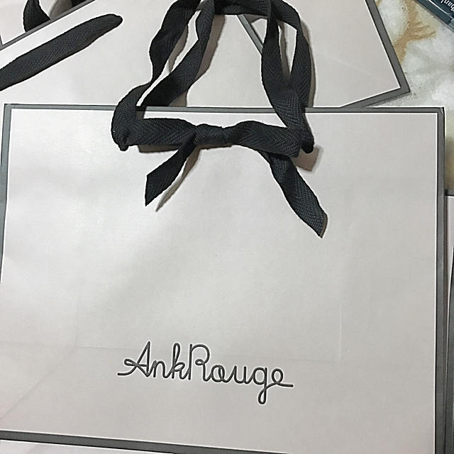 Ank Rouge(アンクルージュ)のAnkRouge☆ショッパー☆4枚セット☆ レディースのバッグ(ショップ袋)の商品写真