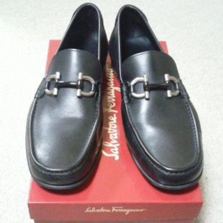 サルヴァトーレフェラガモ(Salvatore Ferragamo)のフェラガモ　FERRAGAMO ビジネスシューズ　ドレスシューズ　新品同様 値下(ドレス/ビジネス)