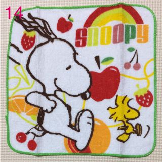 スヌーピー(SNOOPY)の2枚目100円。スヌーピーハンドタオル(タオル)