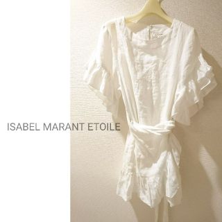 イザベルマラン(Isabel Marant)のイザベルマラン  マキシフリルトップス(ミニワンピース)