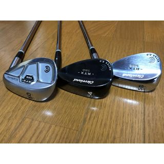 クリーブランドゴルフ(Cleveland Golf)のたっつん様 専用     クリーブランド ウェッジ 3本(クラブ)