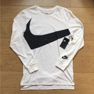 ナイキ(NIKE)のnike big swoosh long T-shirt L(Tシャツ/カットソー(七分/長袖))