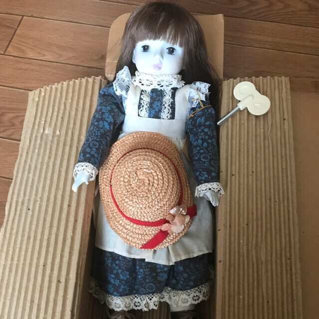 日本製 オルゴール人形