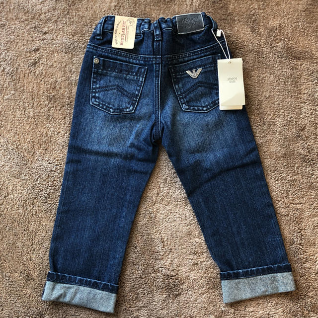 ARMANI JUNIOR(アルマーニ ジュニア)のARMANI JUNIOR デニムパンツ キッズ/ベビー/マタニティのキッズ服男の子用(90cm~)(パンツ/スパッツ)の商品写真