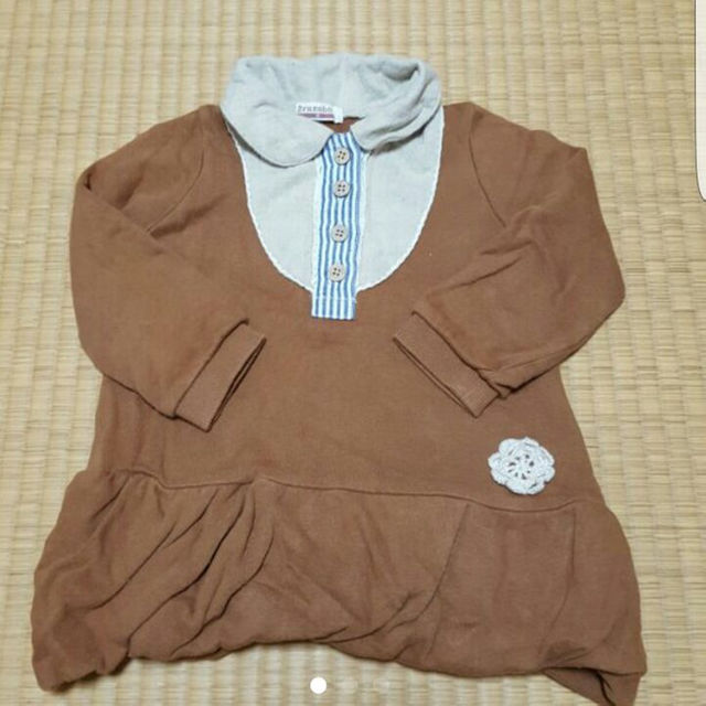 ブランシェス　チュニックワンピース　90 キッズ/ベビー/マタニティのベビー服(~85cm)(その他)の商品写真