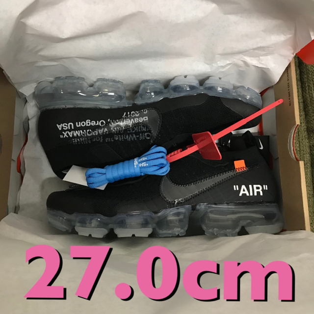 OFF-WHITE(オフホワイト)の27.0 air vapormax  fk the ten off white メンズの靴/シューズ(スニーカー)の商品写真