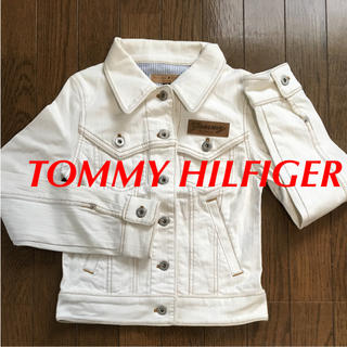 トミーヒルフィガー(TOMMY HILFIGER)のGジャン TOMMY HILFIGER ジャケット ホワイト S(Gジャン/デニムジャケット)