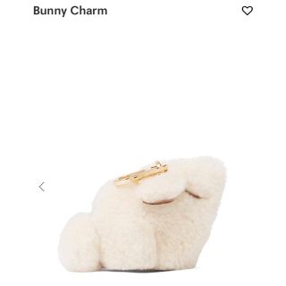 ロエベ(LOEWE)のLOEWE ロエベ 18SS bunny charm ウサギ チャーム 未使用(キーケース)