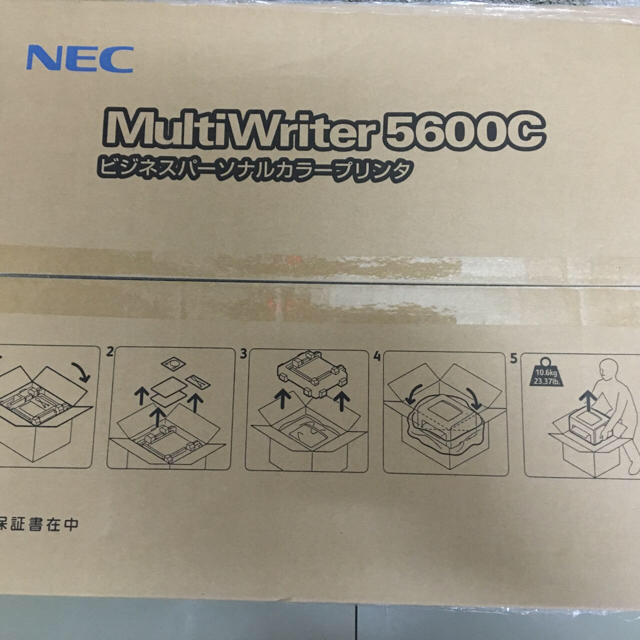 NEC(エヌイーシー)の【新品未開封】Multiwriter PR-L5600C ビジネスカラープリンタ その他のその他(その他)の商品写真