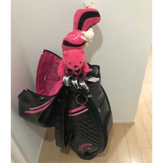 キャロウェイゴルフ(Callaway Golf)のゴルフハーフセット  黒(クラブ)