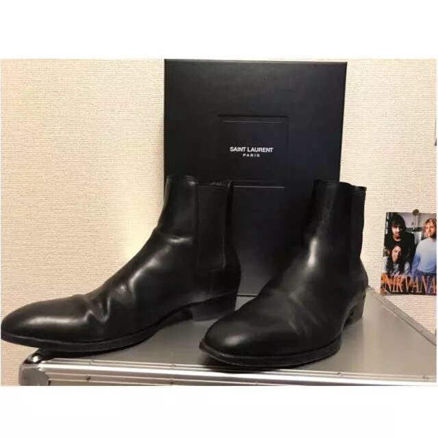 気質アップ saint - Laurent Saint laurent サイドゴアブーツ paris