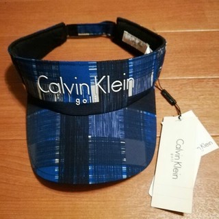 カルバンクライン(Calvin Klein)の新品　Calvin Klein  サンバイザー(ウエア)