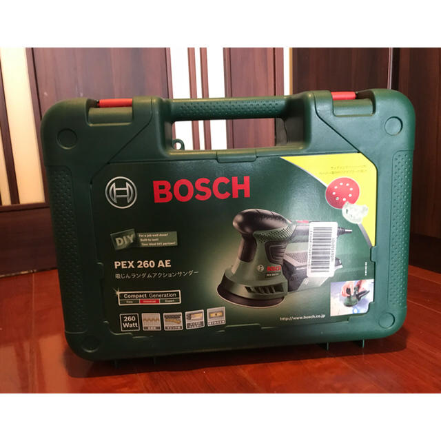 BOSCH(ボッシュ)のランダムアクションサンダー BOSCH PEX 260 AE  スポーツ/アウトドアの自転車(工具/メンテナンス)の商品写真