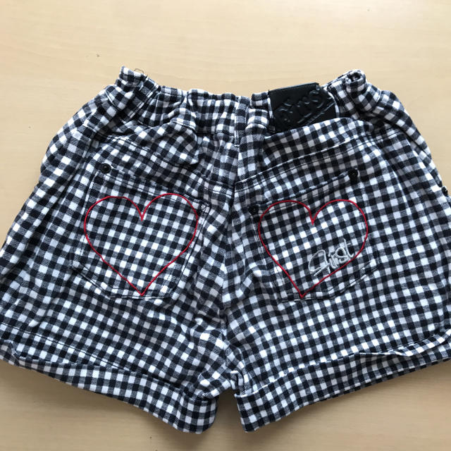 INGNI First(イングファースト)のINGNI FIRST ギンガムチェック ショートパンツ キッズ/ベビー/マタニティのキッズ服女の子用(90cm~)(パンツ/スパッツ)の商品写真