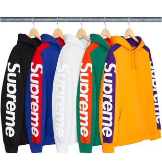 シュプリーム(Supreme)の最安値 supreme sideline hooded sweatshirt白L(パーカー)