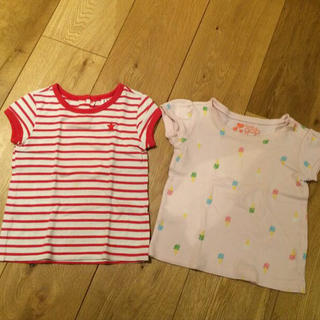 ベビーギャップ(babyGAP)のTシャツ2枚セット 80(その他)