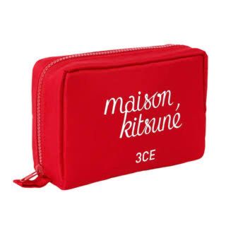 メゾンキツネ(MAISON KITSUNE')のMAISON KITSUNE メゾンキツネ x 3CE ポーチ(ポーチ)