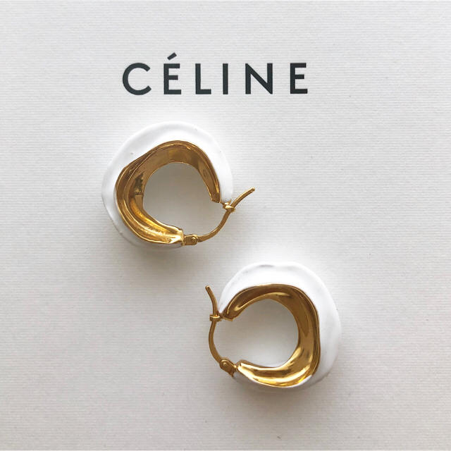 celine(セリーヌ)のk様専用 18ss celine スワール スモール フープ ピアス レディースのアクセサリー(ピアス)の商品写真