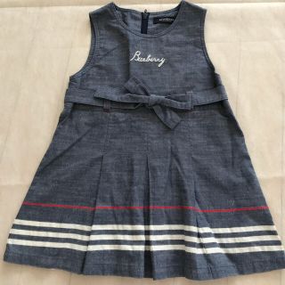 バーバリー(BURBERRY)のBurberry デニムワンピース 90 (その他)