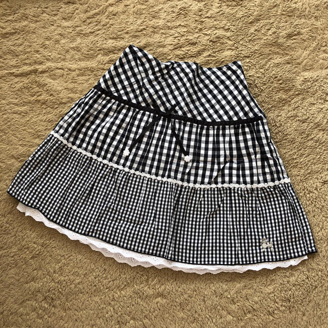 pom ponette(ポンポネット)のポンポネット スカート 150センチ キッズ/ベビー/マタニティのキッズ服女の子用(90cm~)(スカート)の商品写真