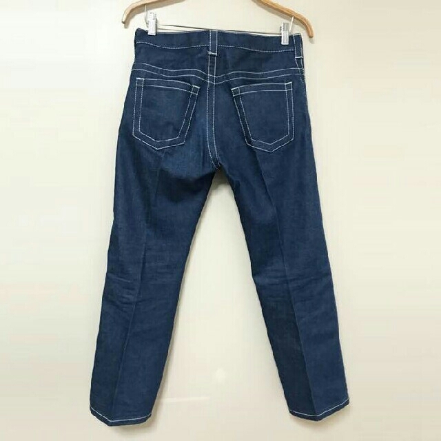 PRADA 15SS デニムスラックス 白ステッチ Size30 極美品