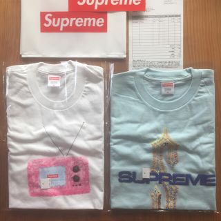 シュプリーム(Supreme)の新品 18ss Week6 Supreme  Tシャツ 2枚セット Mサイズ(Tシャツ/カットソー(半袖/袖なし))