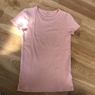 ユニクロ(UNIQLO)のUNIQLO/リブＴ(Tシャツ(半袖/袖なし))