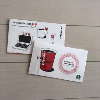 スターバックスコーヒー(Starbucks Coffee)の【非売品】starbucks RED CUP with YOUR MESSAGE(ノート/メモ帳/ふせん)
