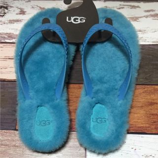 アグ(UGG)のアグ ビーチ サンダル 8W 新品未使用(ビーチサンダル)