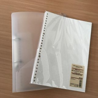 ムジルシリョウヒン(MUJI (無印良品))の無印 B5ファイル&ルーズリーフ(ファイル/バインダー)