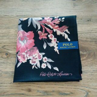 ポロラルフローレン(POLO RALPH LAUREN)の新品POLORALPH LAUREN花柄ハンカチ(ハンカチ)