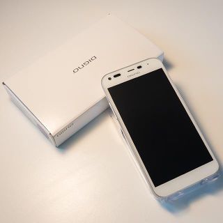 キョウセラ(京セラ)の★新品同様★ ワイモバイル DIGNO E 503KC ホワイト 本体(スマートフォン本体)