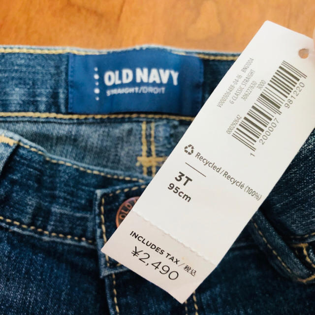 Old Navy(オールドネイビー)の新品オールドネイビー デニムパンツ♡ キッズ/ベビー/マタニティのキッズ服女の子用(90cm~)(パンツ/スパッツ)の商品写真