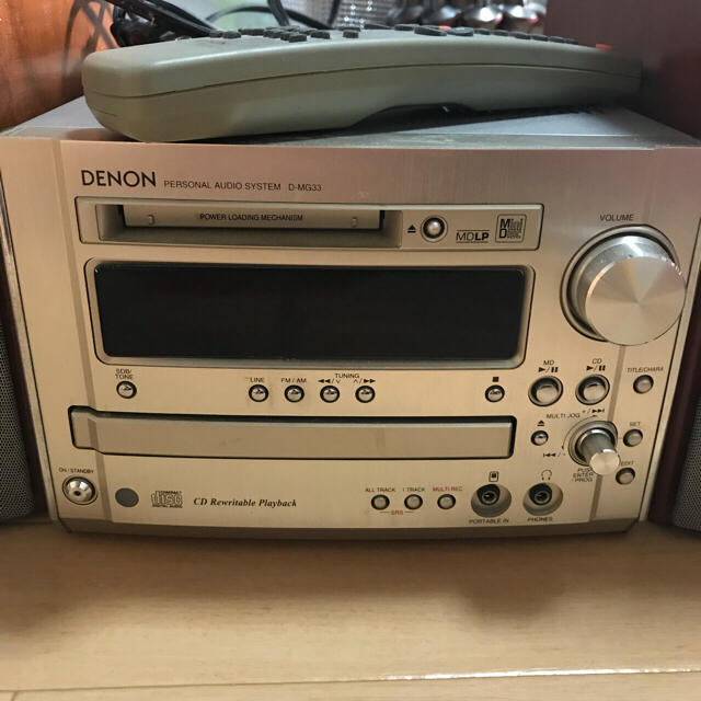 DENON - DENON CD/MDコンポの通販 by ラバーソウル's shop|デノンなら