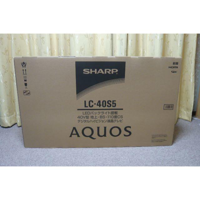 SHARP - れんし　シャープ SHARP 40型液晶テレビ アクオス LC-40S5