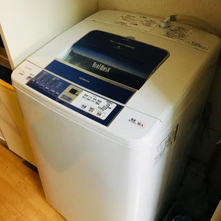 ヒタチ(日立)の送料無料♪HITACHI  全自動電気洗濯機 BW-8PV 2012年製(洗濯機)