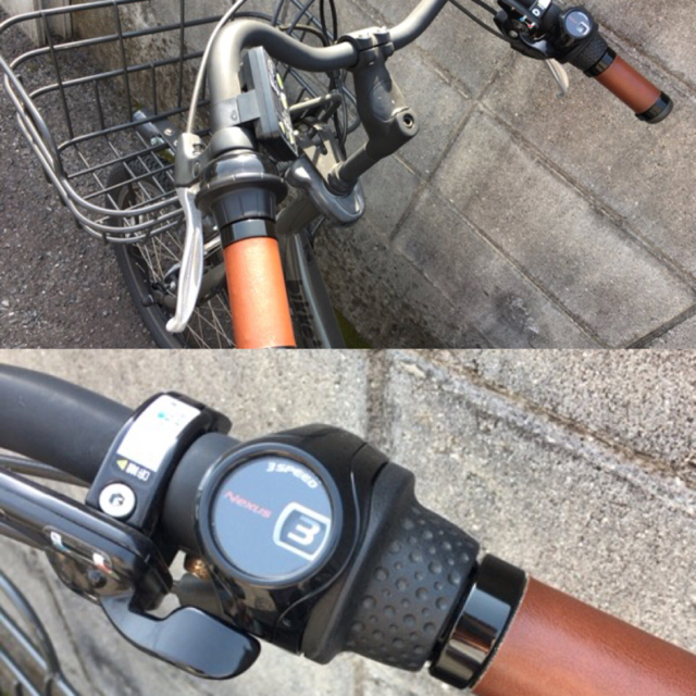 BRIDGESTONE(ブリヂストン)のbikke 2 ダークグレー子供乗せ電動自転車 スポーツ/アウトドアの自転車(自転車本体)の商品写真