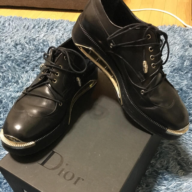 DIOR HOMME - dior homme メタルプレートシューズの通販 by Y's shop｜ディオールオムならラクマ