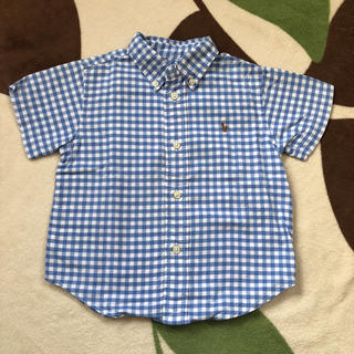 ラルフローレン(Ralph Lauren)のラルフローレン  チェックシャツ 90(Tシャツ/カットソー)