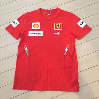 プーマ(PUMA)のF1観戦に！Ferrari Tシャツ S プーマPUMA(Tシャツ/カットソー(半袖/袖なし))