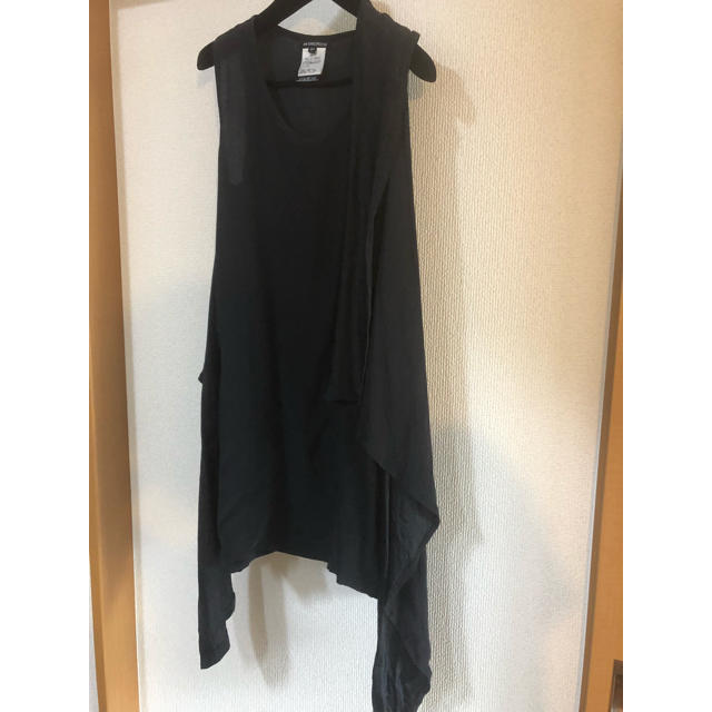 Ann Demeulemeester(アンドゥムルメステール)の値下げ！YOU着 アンドゥムルメステール ジレ ワンピース 2way レディースのトップス(ベスト/ジレ)の商品写真