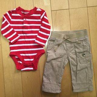 オールドネイビー(Old Navy)のOLD NAVY  ロンパース&パンツ（3-6M）（0-3M）(カバーオール)