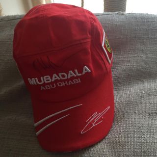 フェラーリ(Ferrari)のフェラーリFerrari キャップライコネンキャップ サイン入(キャップ)