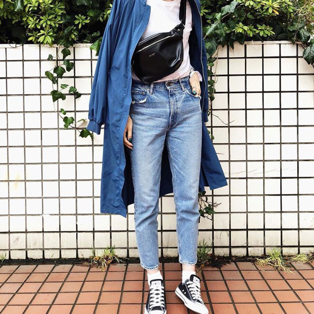 moussy(マウジー)の完売23♡神デニム♡MOUSSY MVS skinnyマウジー新作スキニーデニム レディースのパンツ(デニム/ジーンズ)の商品写真