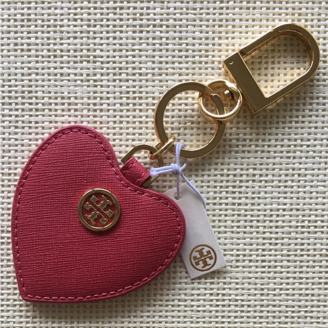 Tory Burch キーホルダー ピンク