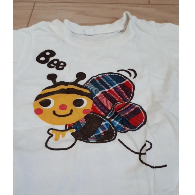 西松屋(ニシマツヤ)の夏　上下セット　80　Tシャツ　ズボン キッズ/ベビー/マタニティのベビー服(~85cm)(Ｔシャツ)の商品写真