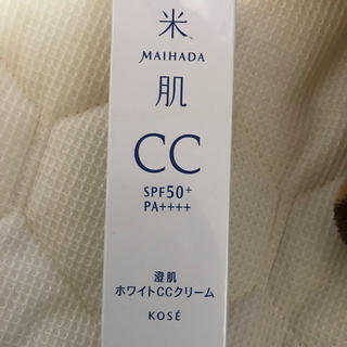 コーセー(KOSE)の米肌 澄肌ホワイトCCクリーム００３月購入新品未開封(ファンデーション)