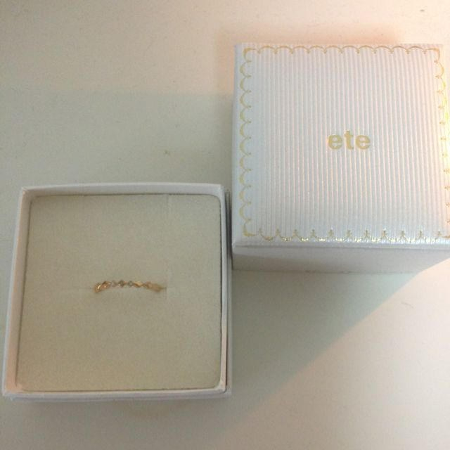 ete(エテ)の【お取り置き】ete＊リング13号 レディースのアクセサリー(リング(指輪))の商品写真