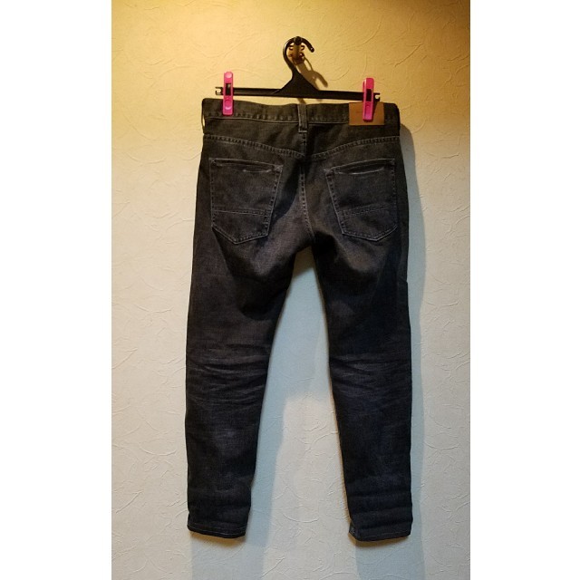 BAYFLOW(ベイフロー)のベイフロー　スリムスキニーブラックデニム　29インチ メンズのパンツ(デニム/ジーンズ)の商品写真